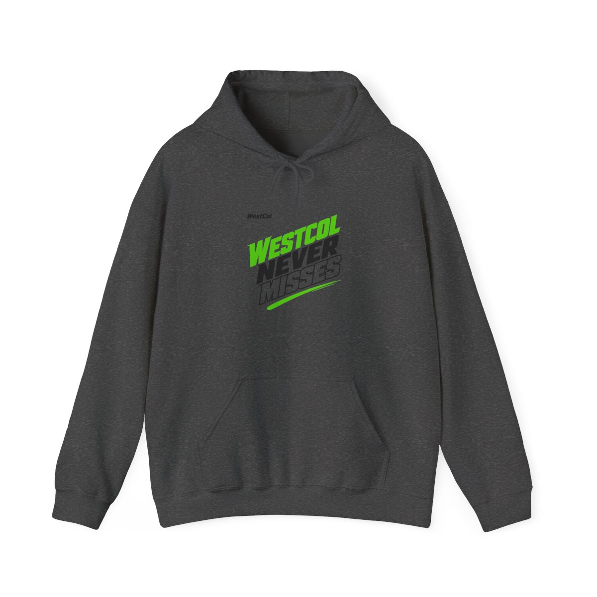 WestCol "Westcol Never Misses" Hoodie - WestCol official Hoodies merch